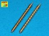 Aber A32013 Set of 2 barrels for 13,2 mm Japanese Type 3 aircraft machine guns used on Mitsubishi A6M5b/c, A6M7, A6M8 (1:32)